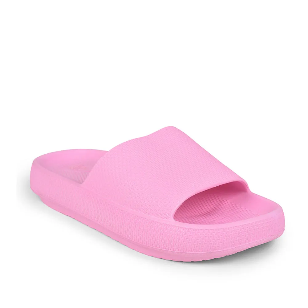 A-HA By Liberty Pink Slides For Women COMFYWALK1