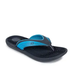 Stylish A-HA Casual Grey Flip Flops for Women - ADAM-KT-2 by Liberty - Comfortable Summer Footwear