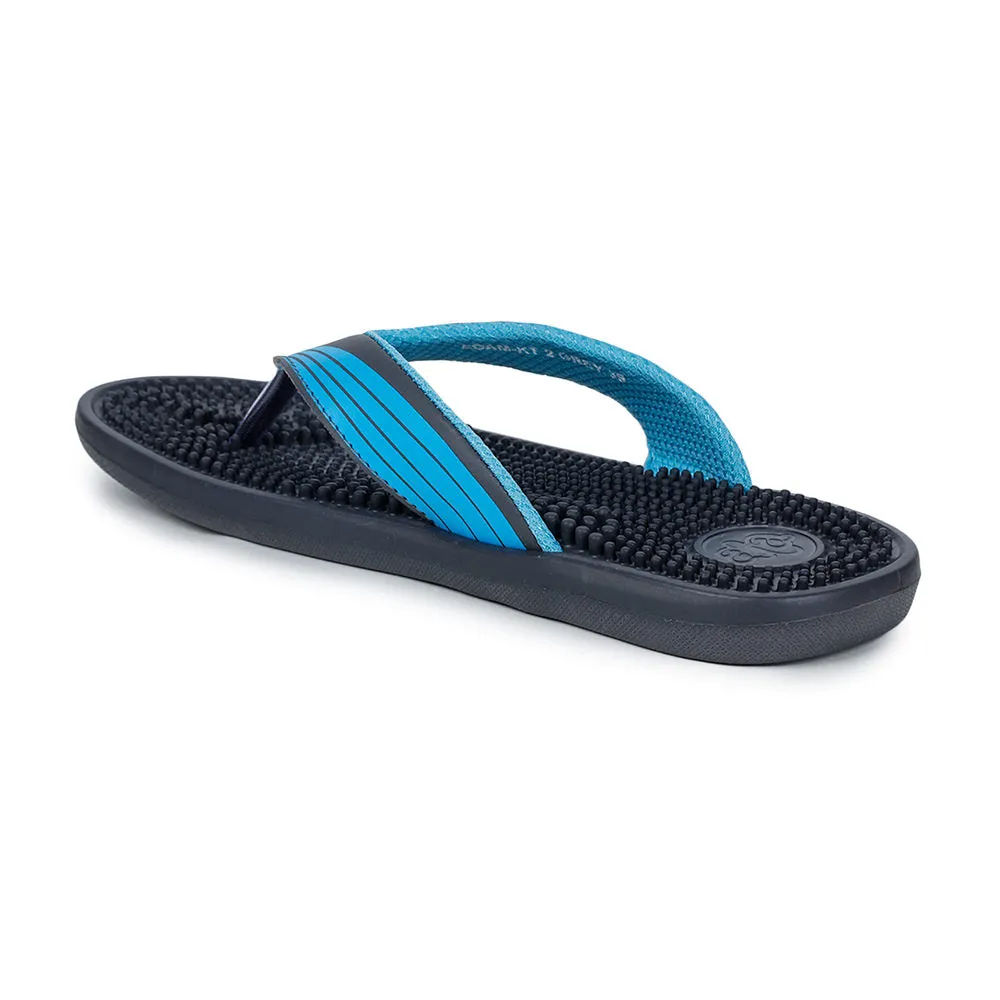 Stylish A-HA Casual Grey Flip Flops for Women - ADAM-KT-2 by Liberty - Comfortable Summer Footwear