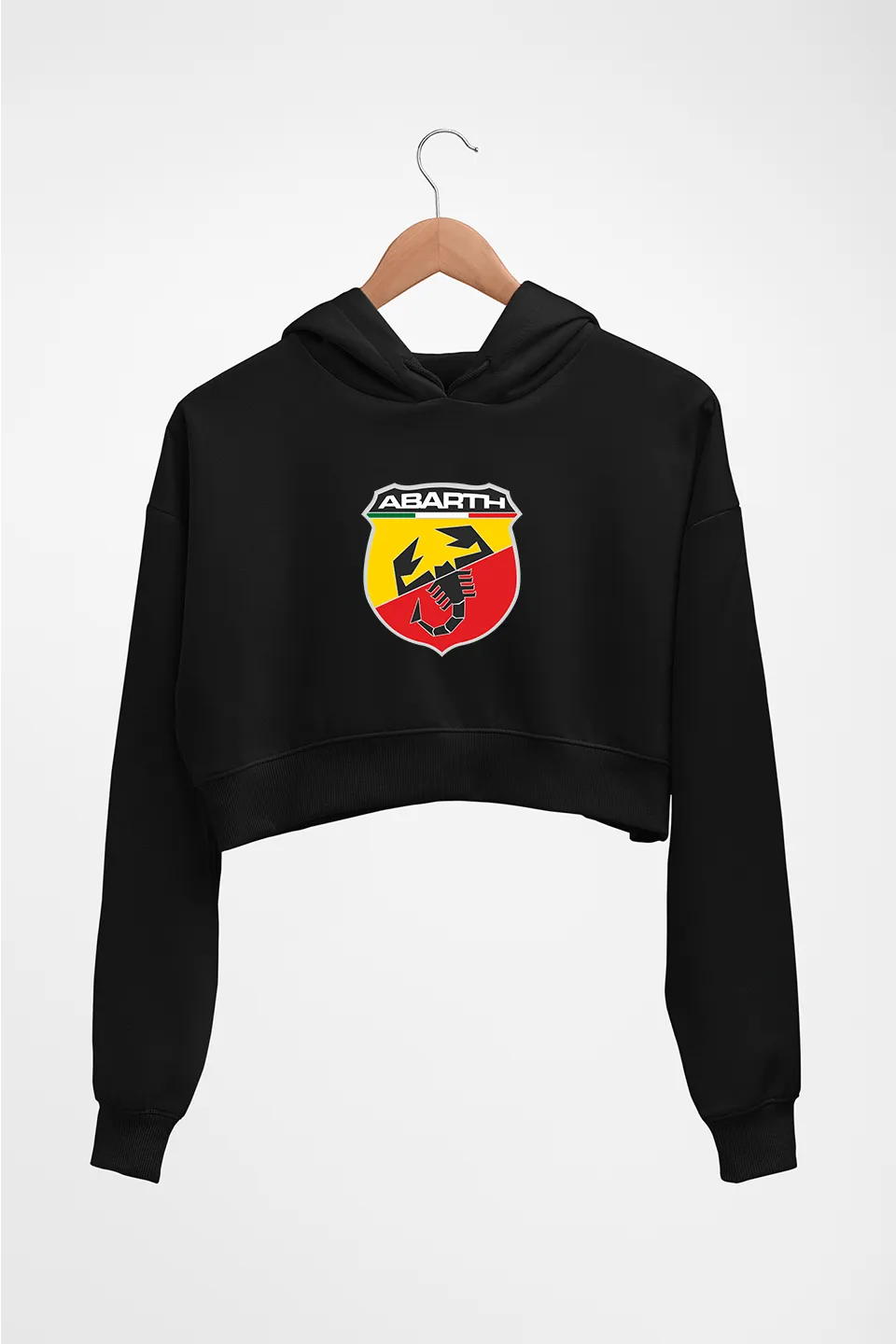 Abarth Crop HOODIE FOR WOMEN