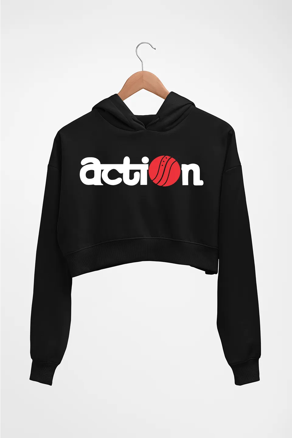 Action Crop HOODIE FOR WOMEN