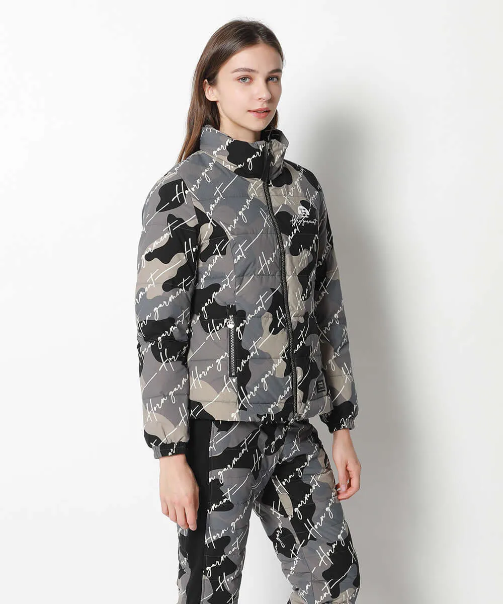 Alto Camouflage Down Jacket | WOMEN