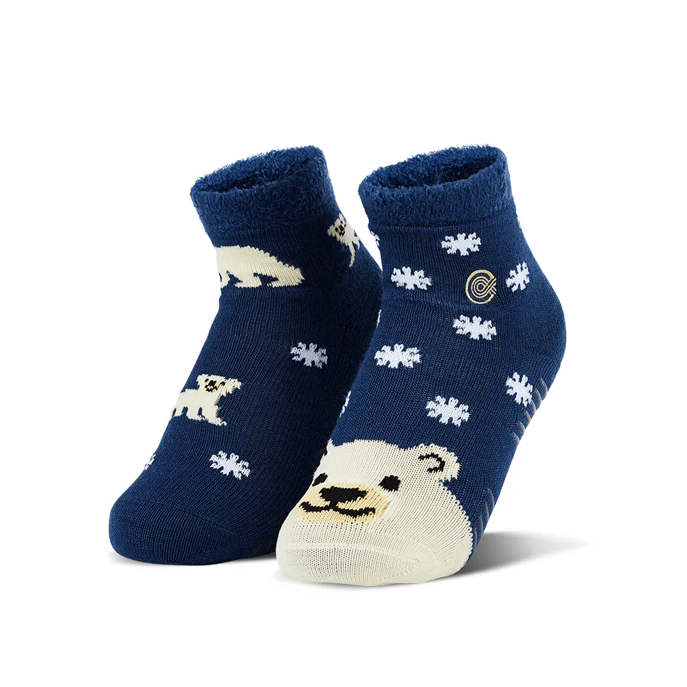 Angel's Polar Bears Fuzzy Socks