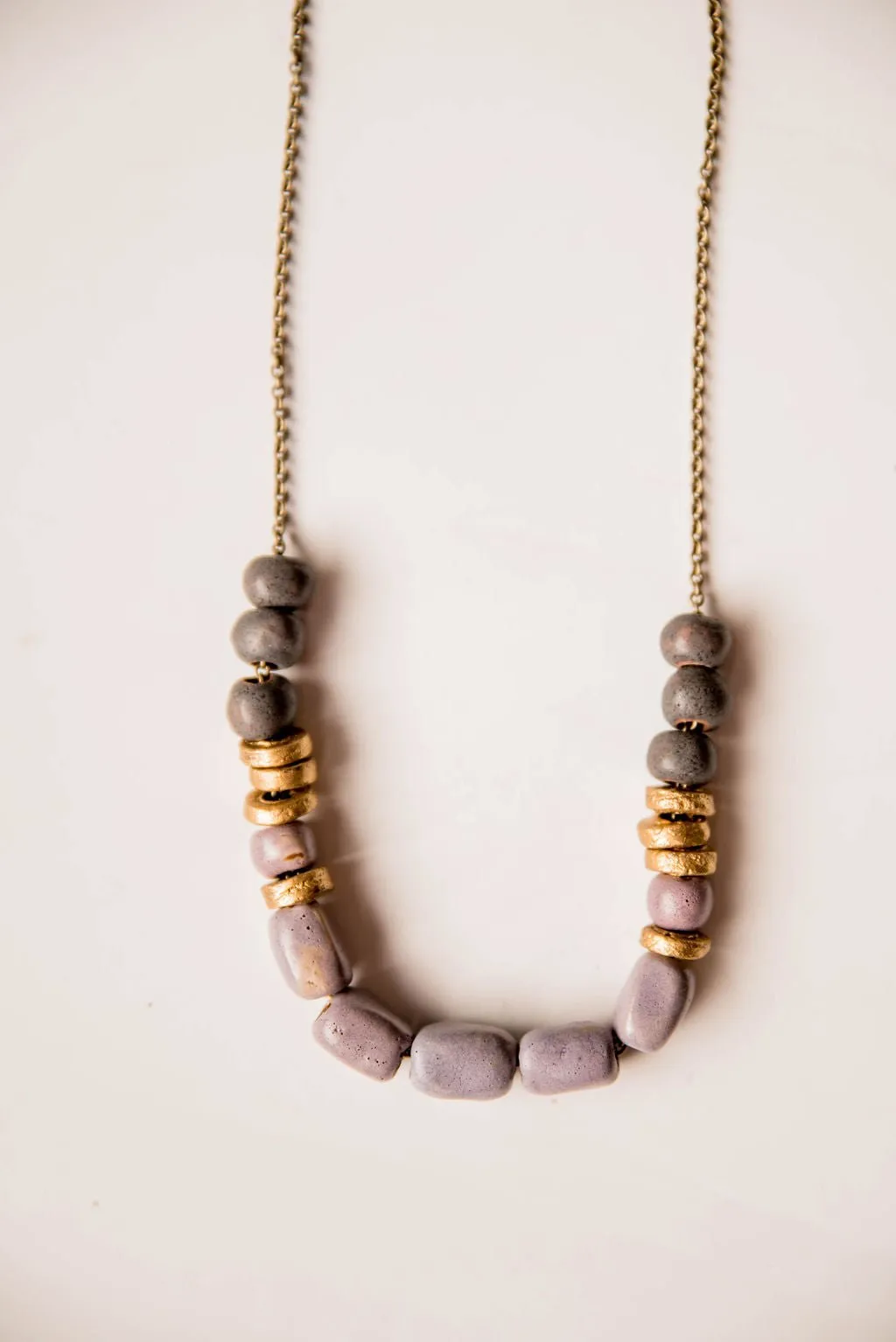 Bel Koz Assorted Beads Clay Necklace