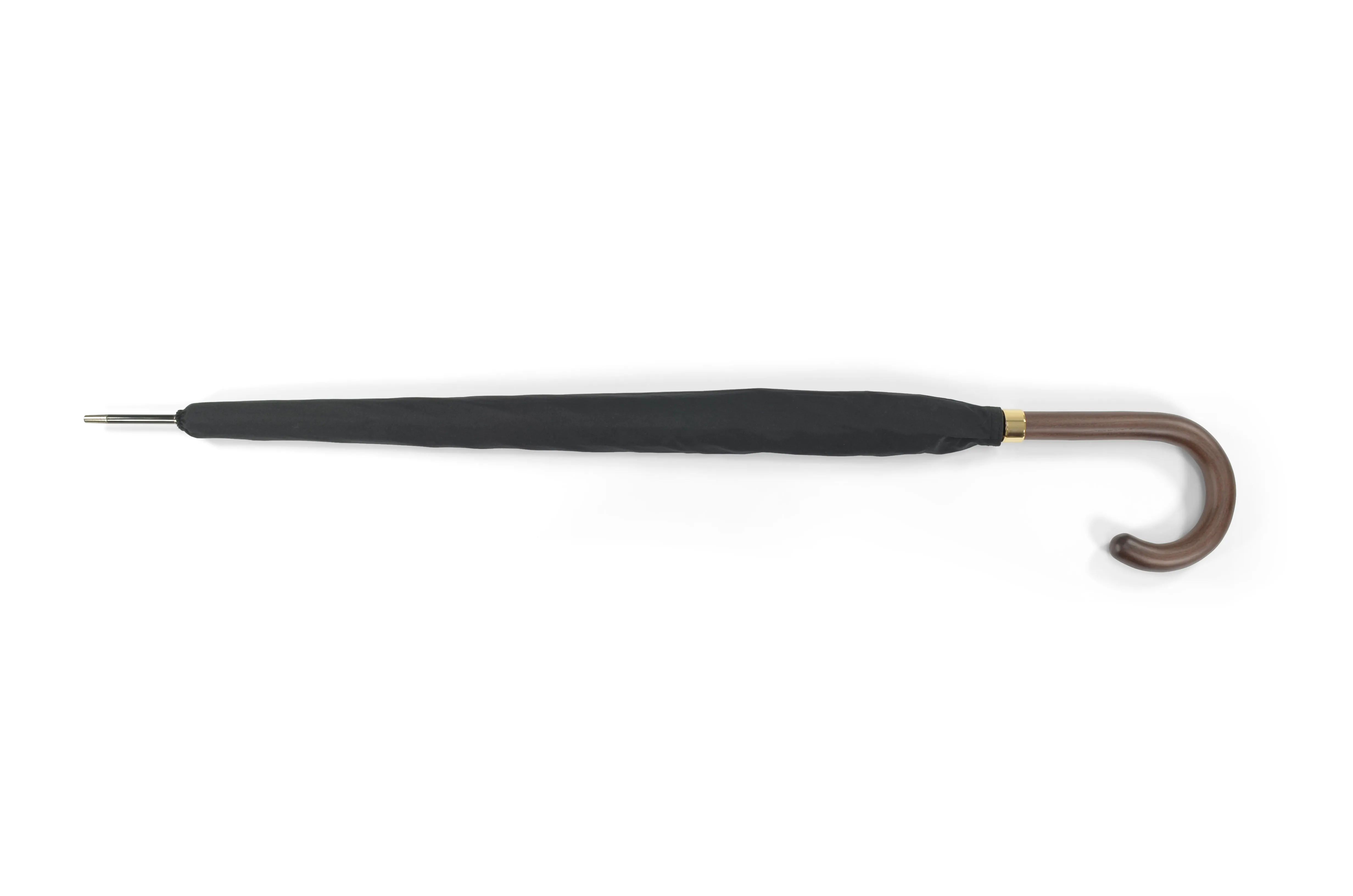 Black Hardwood Handle Fox Umbrella