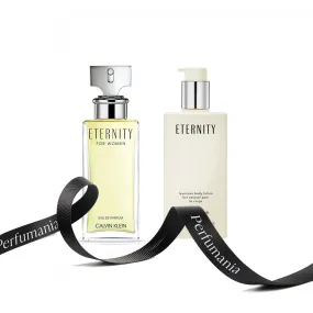 Bundle for Women: Eternity Eau de Parfum and Body Lotion by Calvin Klein