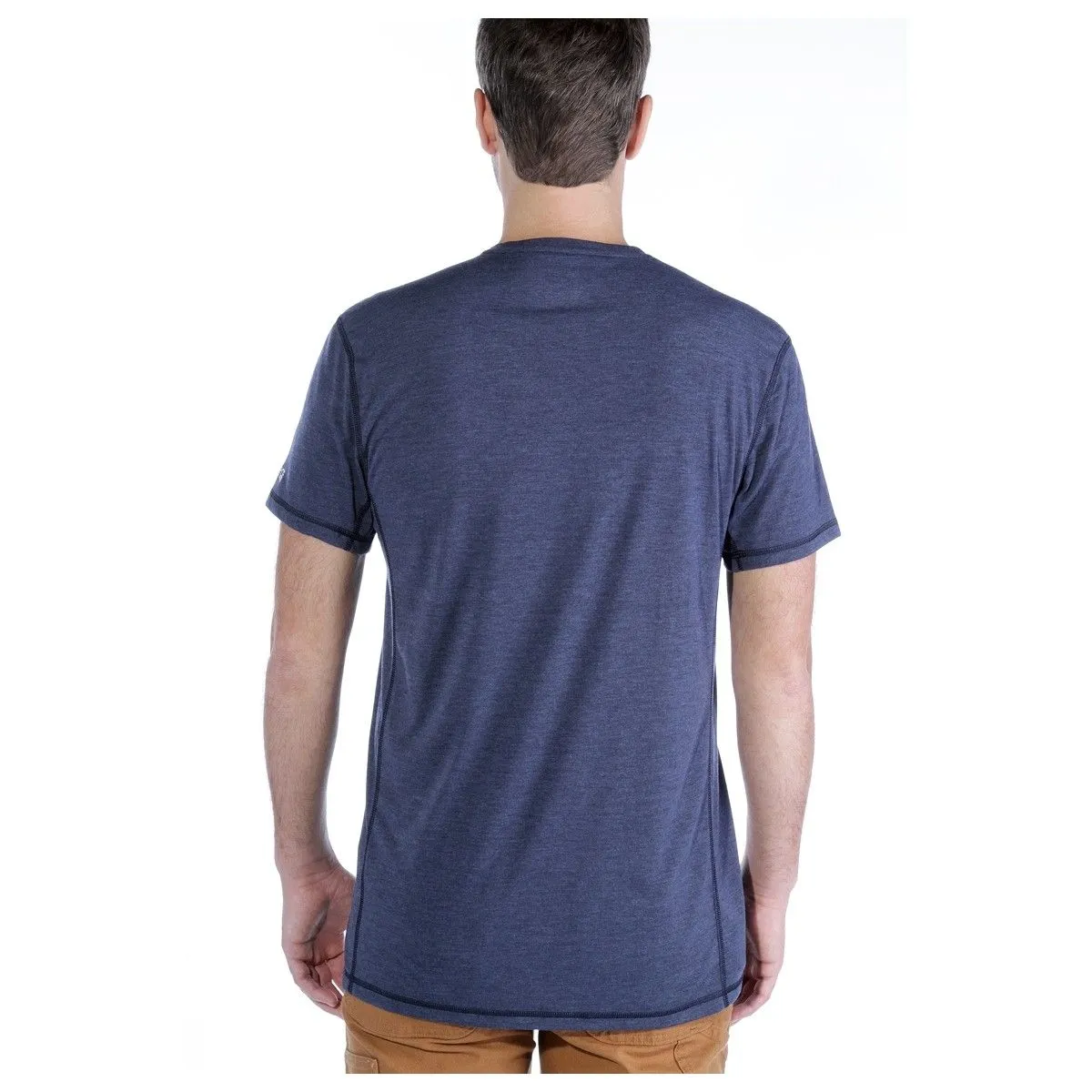 Carhartt&#x20;102960&#x20;Force&#x20;Extremes&#x20;s&#x2F;s&#x20;T-Shirt&#x20;-&#x20;Navy&#x20;Heather