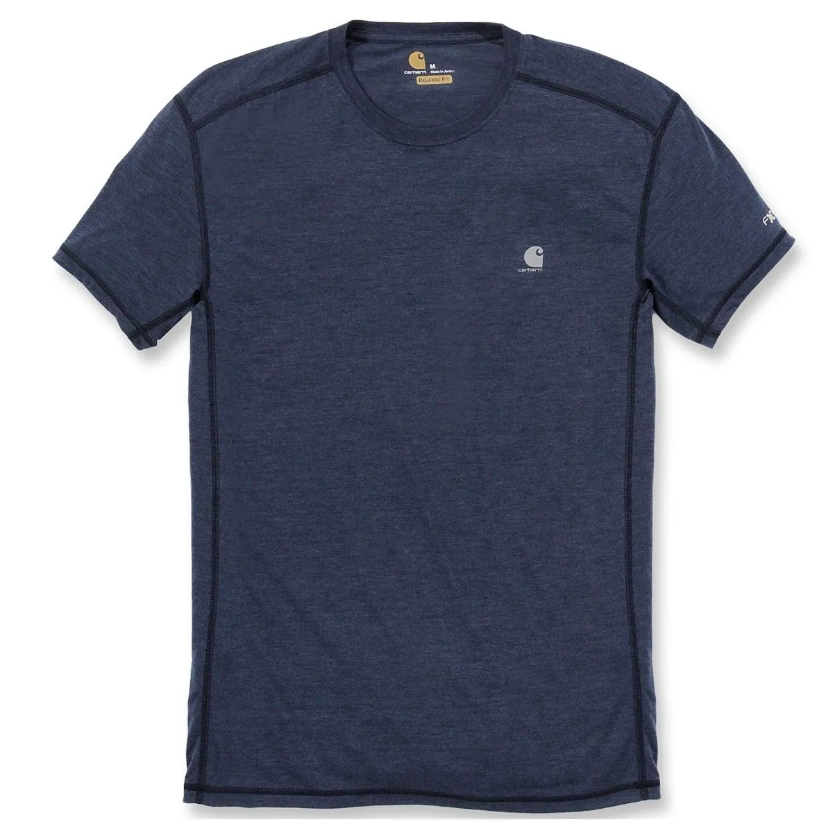 Carhartt&#x20;102960&#x20;Force&#x20;Extremes&#x20;s&#x2F;s&#x20;T-Shirt&#x20;-&#x20;Navy&#x20;Heather