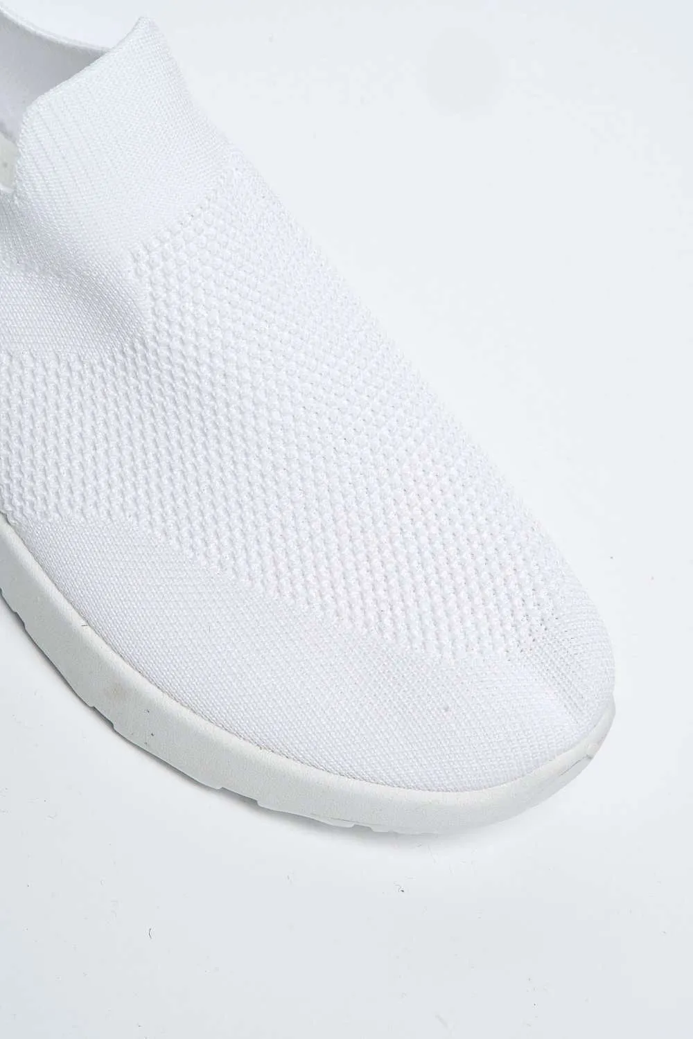 Chelsey Slip On Trainers in White