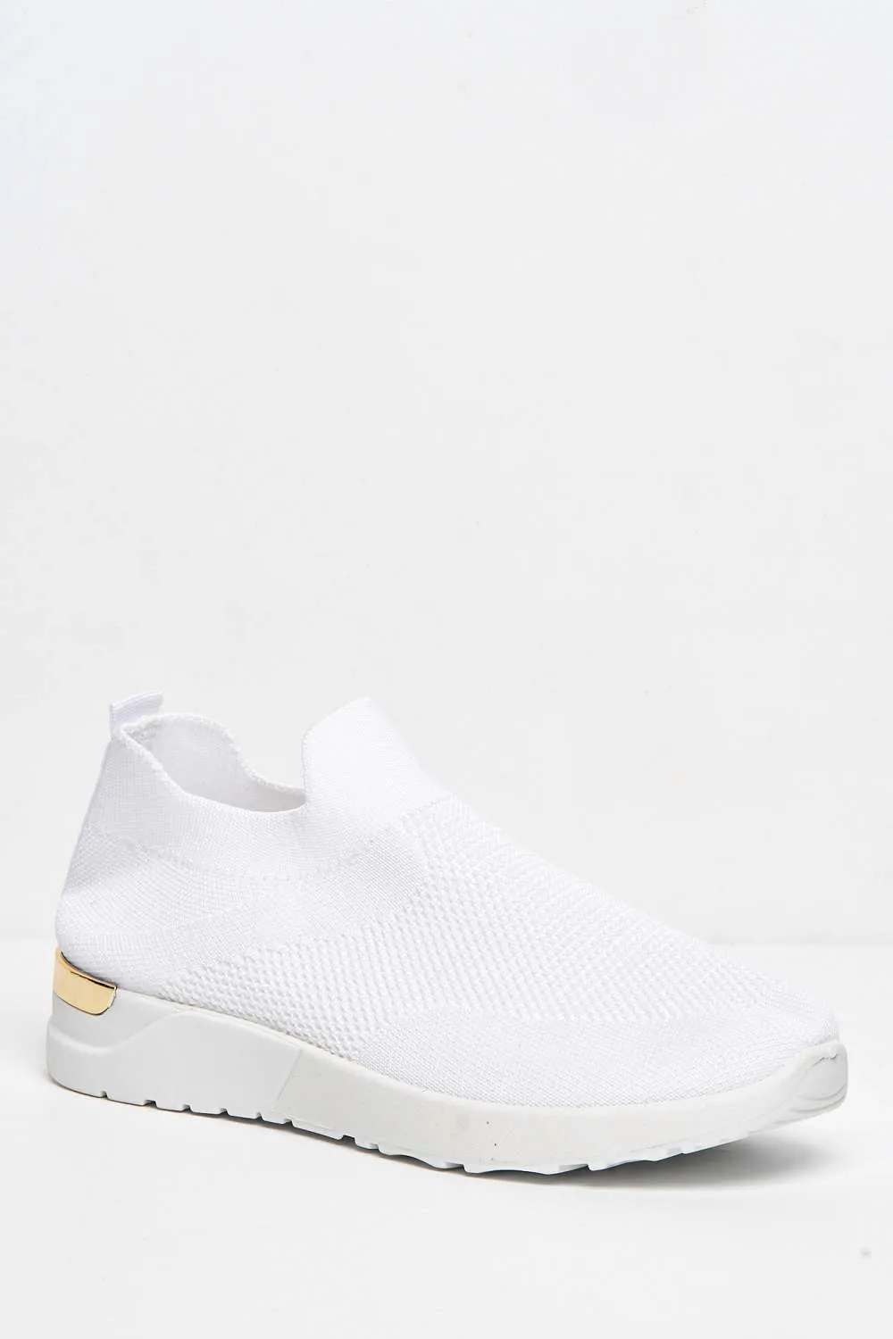 Chelsey Slip On Trainers in White