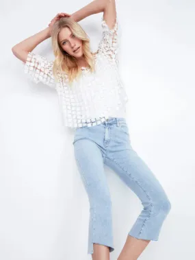 CROPPED BOOTCUT JEAN