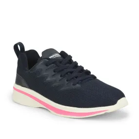 Force 10 Lacing Navy Blue Casual Shoes For Women CEINA By Liberty