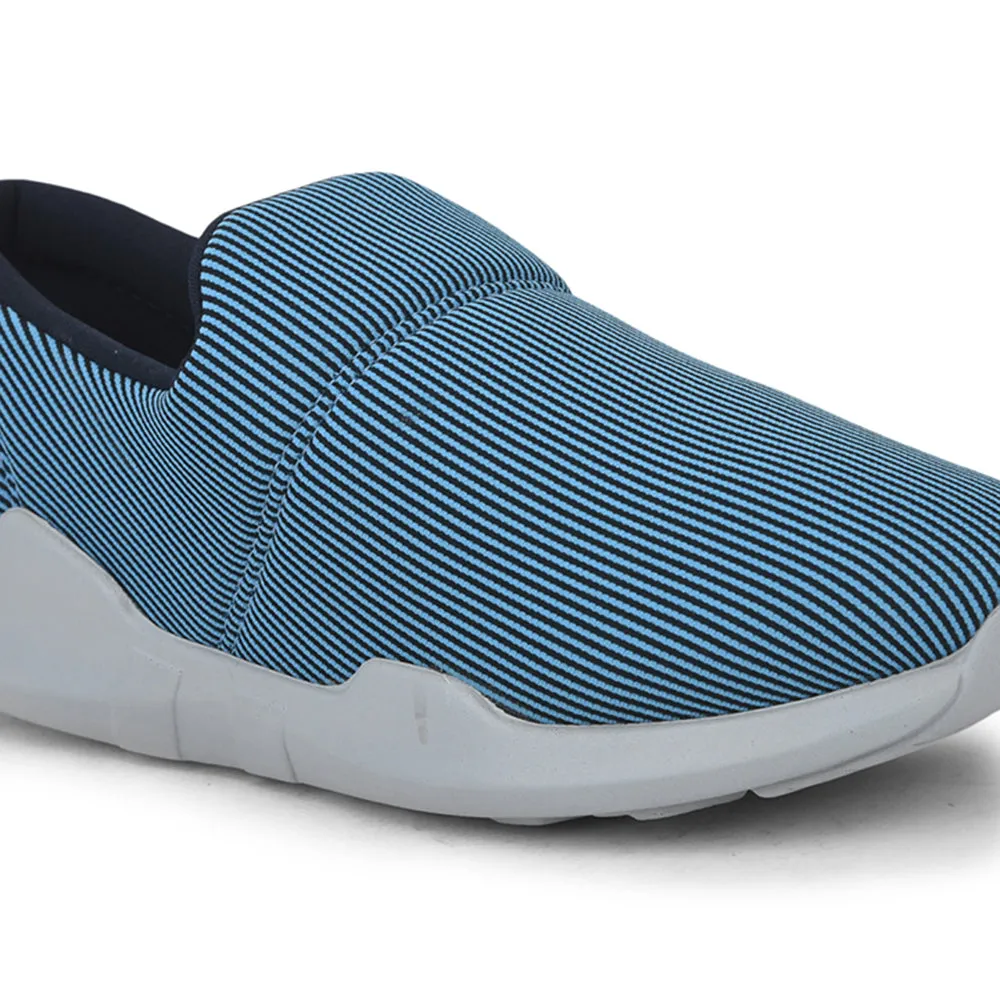 Force 10 Non Lacing S. Blue Casual Slip on Shoes For Women AVILA-45 By Liberty