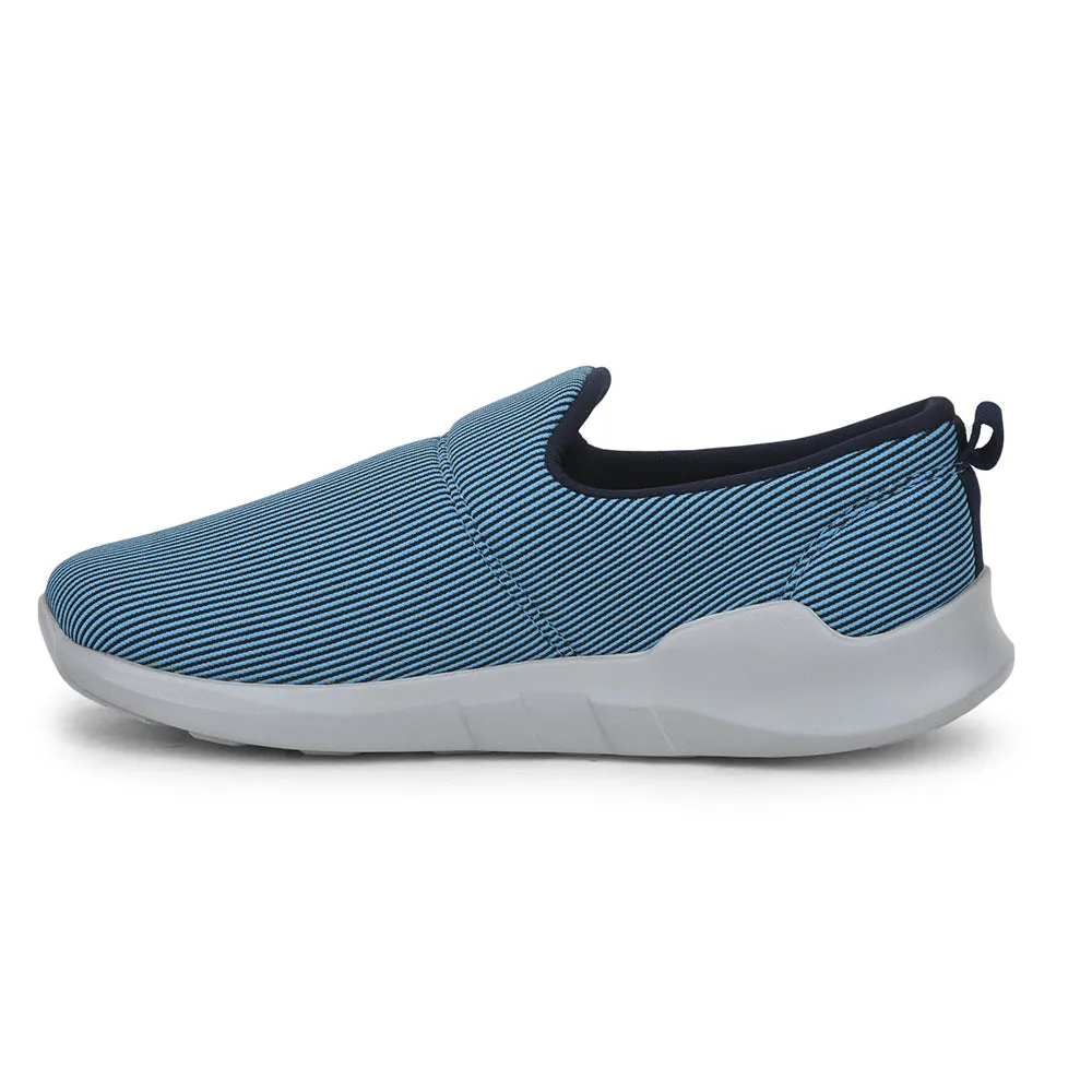 Force 10 Non Lacing S. Blue Casual Slip on Shoes For Women AVILA-45 By Liberty