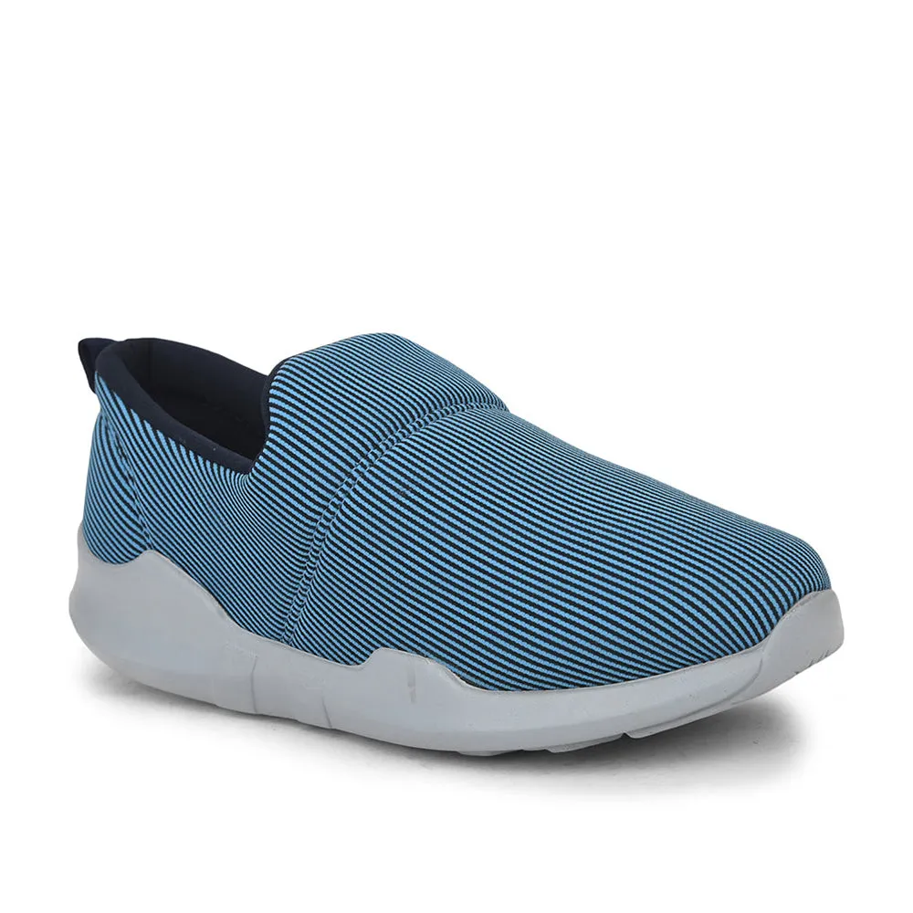 Force 10 Non Lacing S. Blue Casual Slip on Shoes For Women AVILA-45 By Liberty