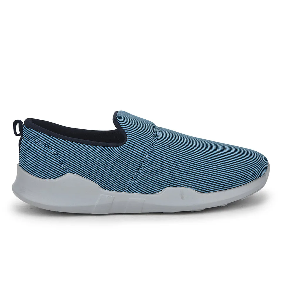 Force 10 Non Lacing S. Blue Casual Slip on Shoes For Women AVILA-45 By Liberty