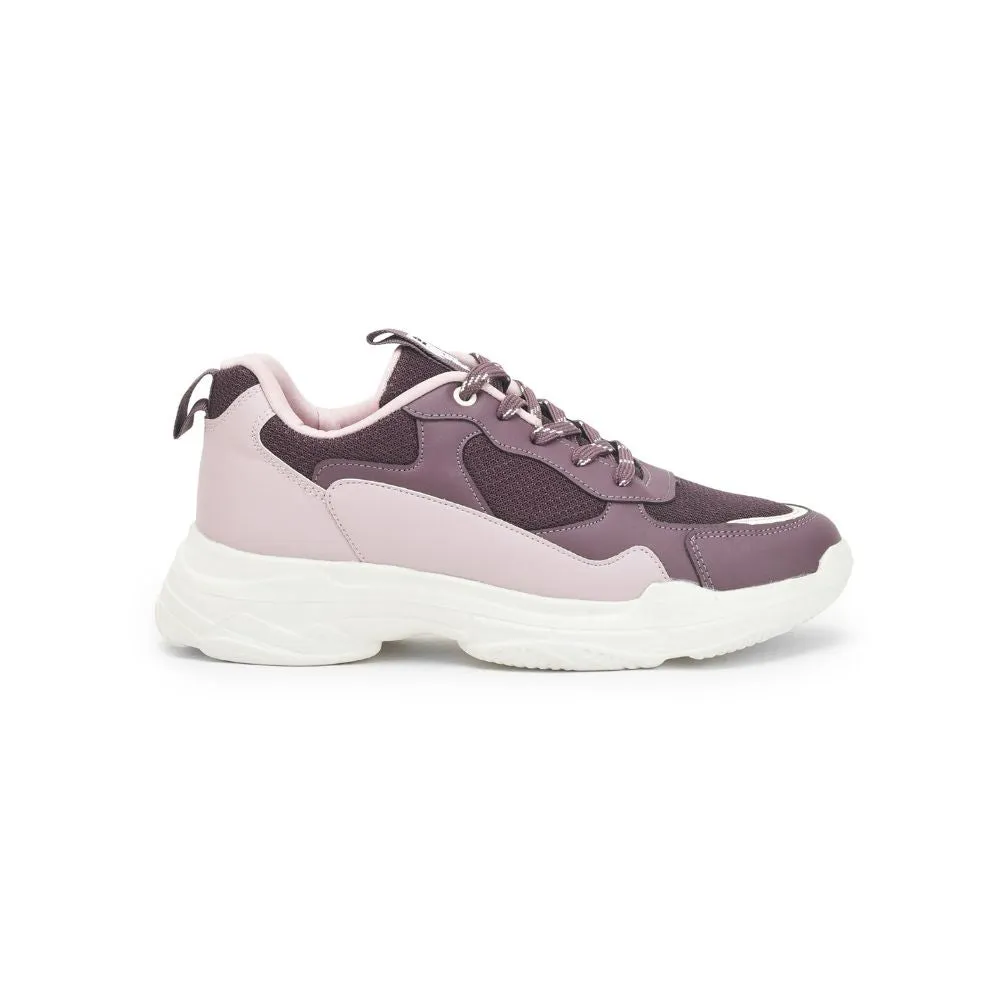 Force 10 Sports Lacing Shoes For Ladies (Purple) KOYO-1E By Liberty