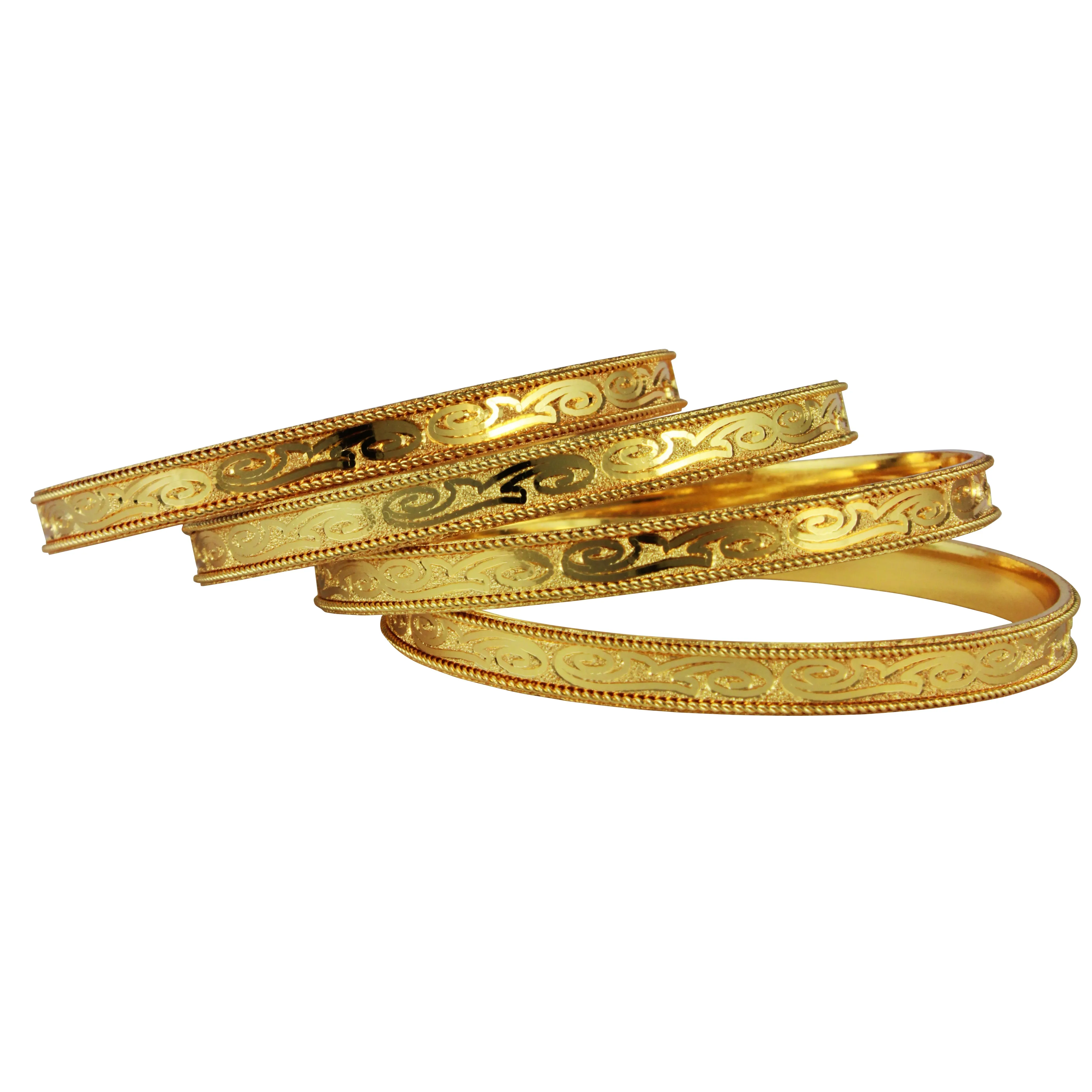 Gold Forming Bangles for Women