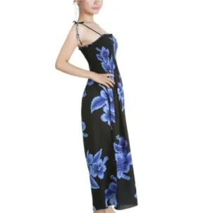 Hibiscus Long Tube Dress (One Size)