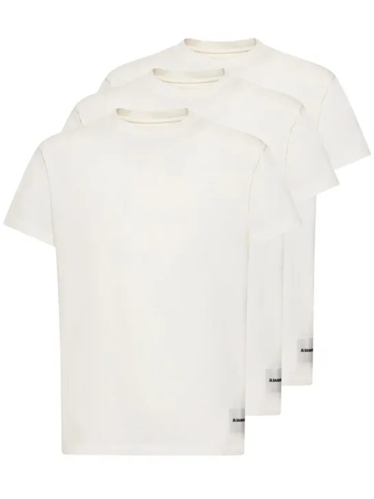 Jil Sander   Pack of 3 plus cotton t-shirts 