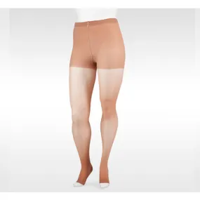 Juzo Naturally Sheer Pantyhose 30-40mmhg, Open Toe