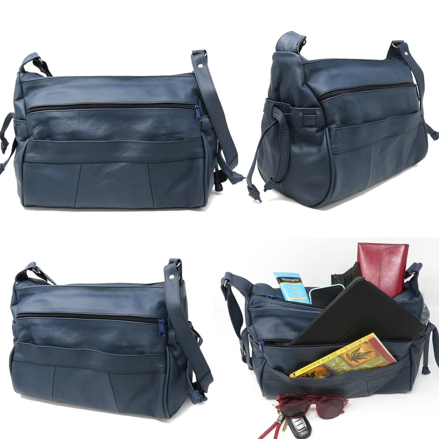 Leather Work Bag for Women