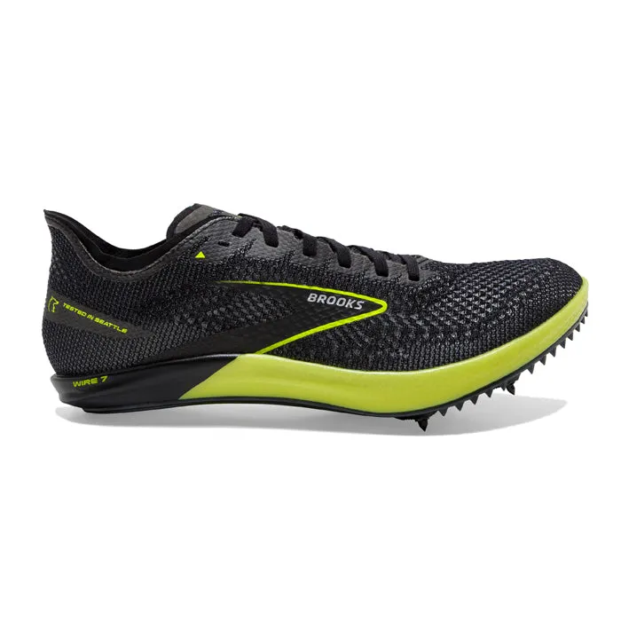 Mens Brooks Running Wire 7 Black/Nightlife