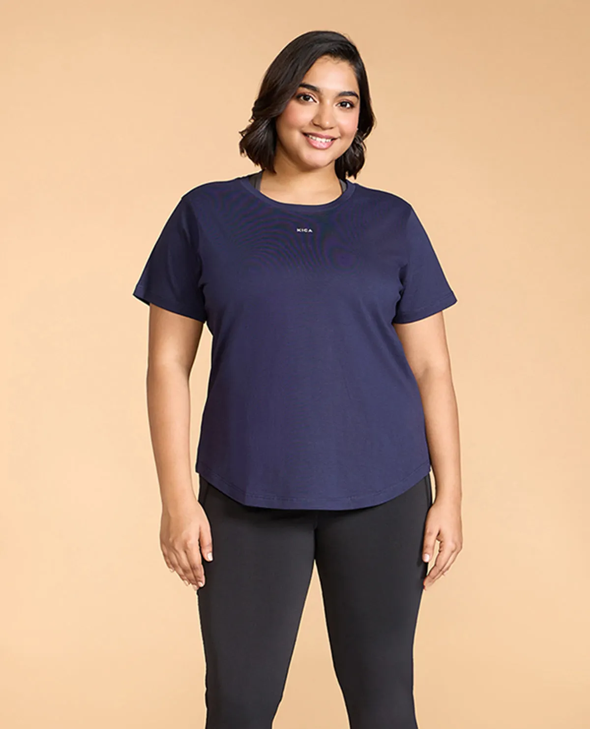 Women Solid Cotton Essential Top